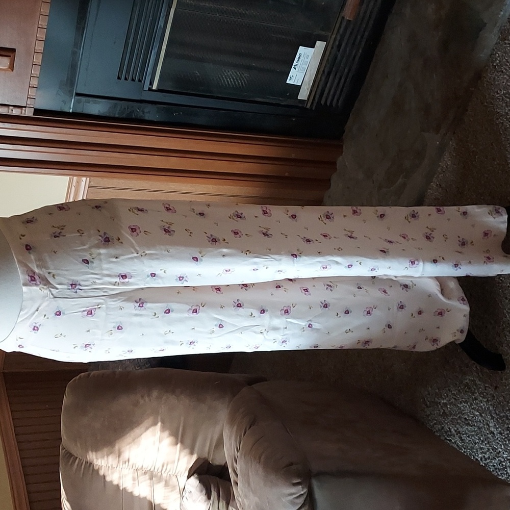 AFRM Purple and Pinky/Cream Trousers